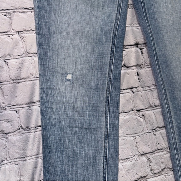 Cosmic Blue Love Jean & Straight Light Wash Blue Women's Size 26 - Picture 8 of 13